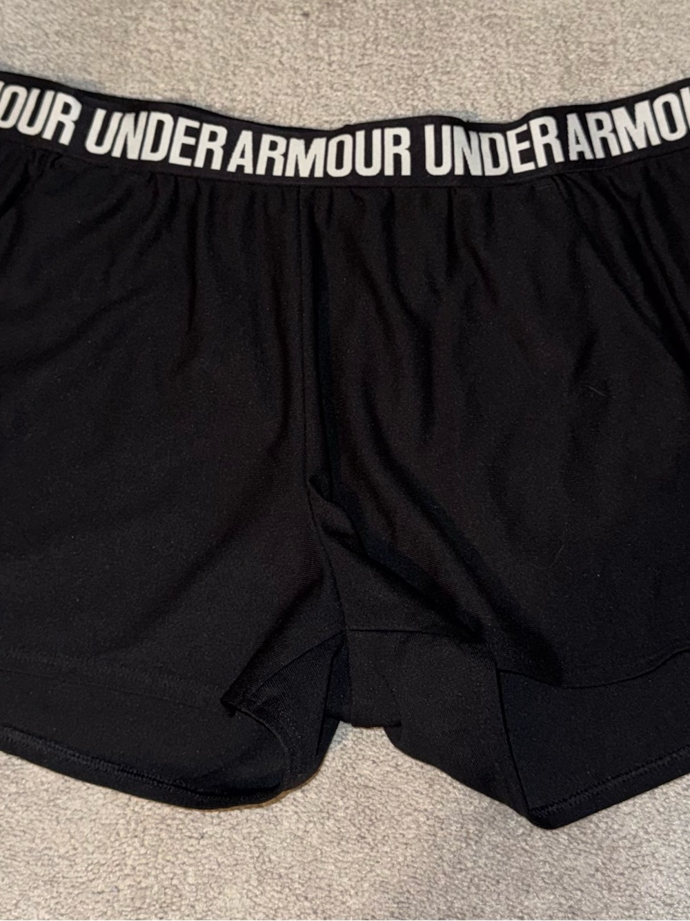 Under Armour Black Athletic Shorts